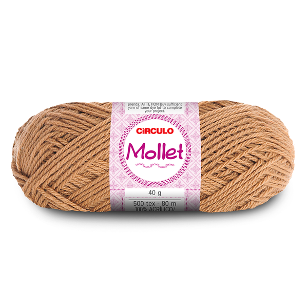 Fio Linha Lã Mollet Círculo - 40g