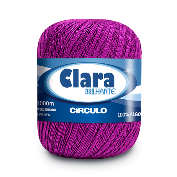 Fio Linha Clara Brilhante Círculo 151g - 6313 - Amora