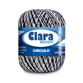 Fio Linha Clara Brilhante Circulo 150g - Crocheteiras