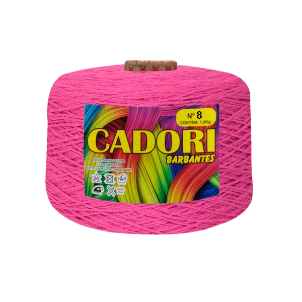 barbante cadori 8 1800g 739 pink