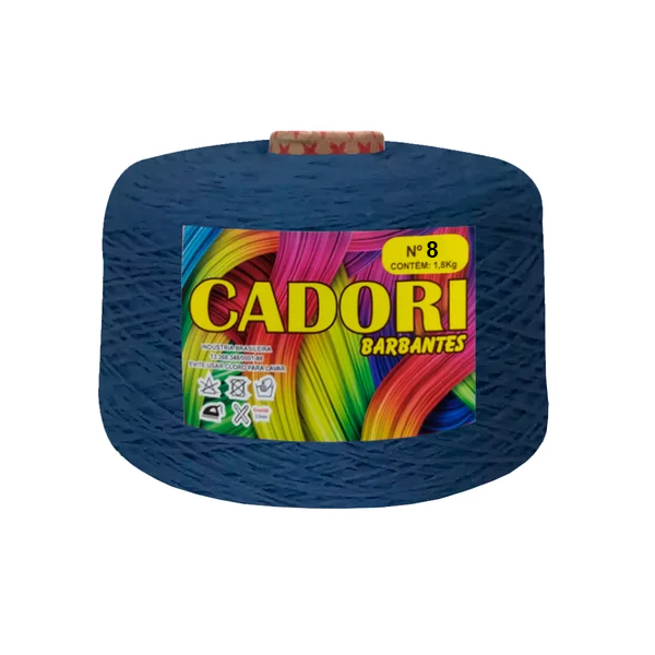barbante cadori 8 1800g 753 azul marinho