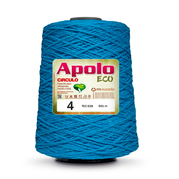 Barbante Apolo Círculo Número 4 - 600g (915 Metros) - Maciez e