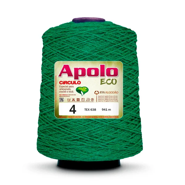 Barbante Apolo Eco Círculo 4 - 5286 - Bandeira
