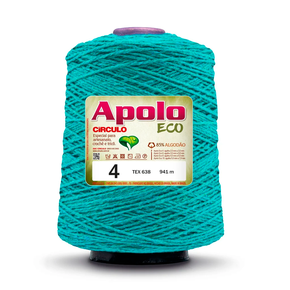 Barbante Apolo Eco Circulo 6 1.8kg - 5086 - Limao