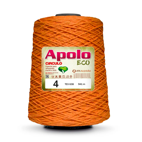 Barbante Apolo Círculo Número 4 - 600g (915 Metros) - Maciez e