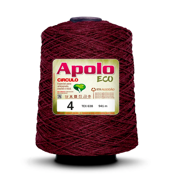 Barbante Apolo Círculo Número 4 - 600g (915 Metros) - Maciez e