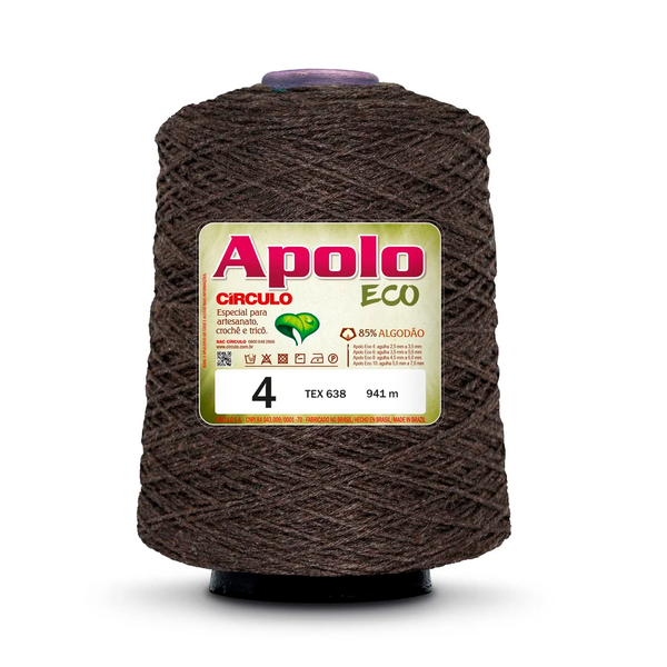 Barbante Apolo Eco Círculo 4 - 7311 - Tabaco