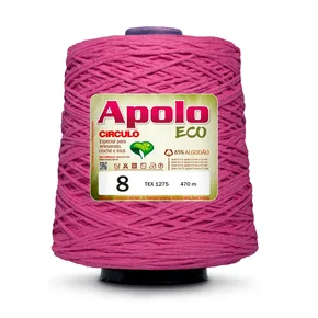 Barbante Apolo Eco Círculo 8 - 6122 - Pink