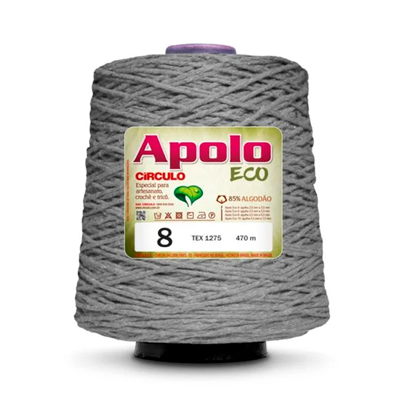 Barbante Apolo Eco Círculo 8 - 8473 - Mescla