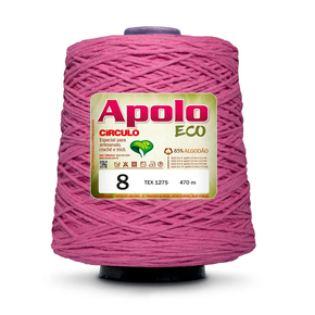 Barbante Apolo Eco Círculo 8 - 3182 - Pitaya