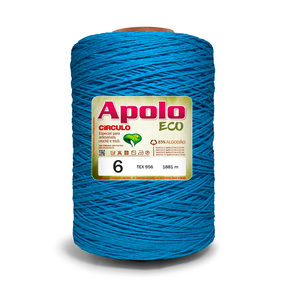 Barbante Apolo Eco Círculo 6 - 2194 - Turquesa