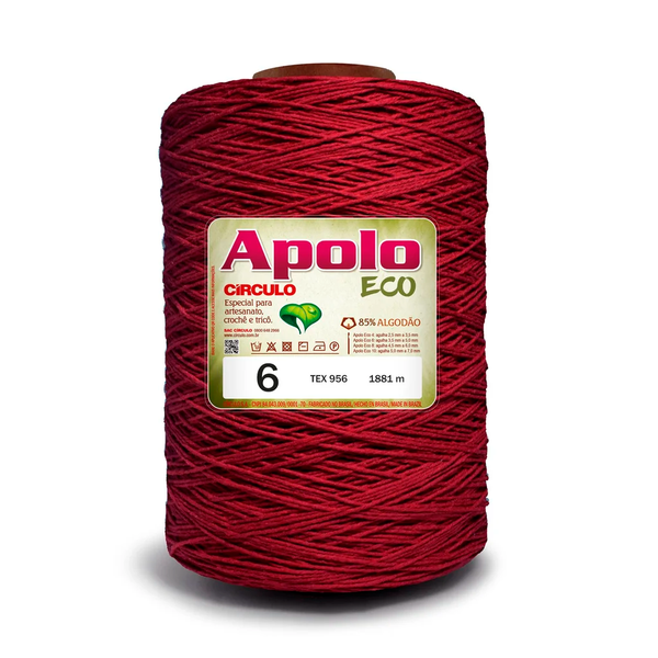 Barbante Apolo Eco Circulo 6 1.8kg - 3581 - Pimenta