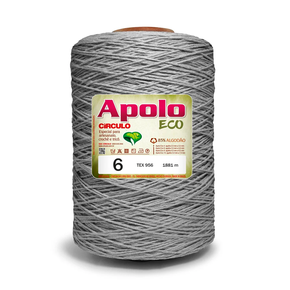 Barbante Apolo Círculo Número 6 - 600g (610 Metros) - 5086 - Limão