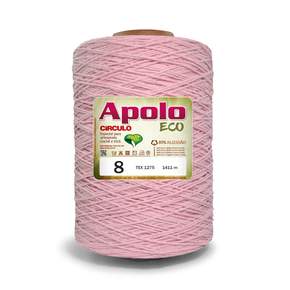 Barbante Apolo Eco Círculo 8 1.8kg - 3526 - Rosa Bebê