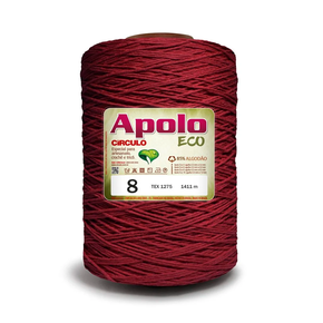 Barbante Apolo Círculo Número 6 - 600g (610 Metros) - 4445 - Tangerina
