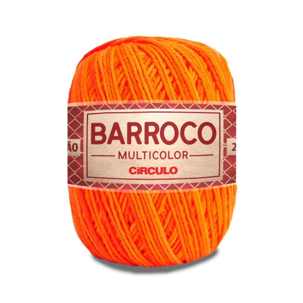 fio linha barroco multicolor circulo 400g 9218 calendula