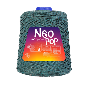 Barbante Neo Pop 6 600g - 016 - Verde Escuro