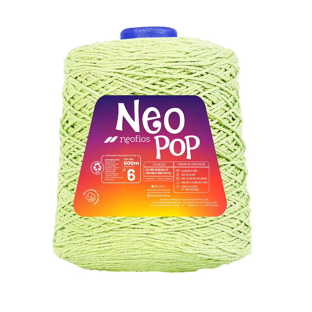 fio barbante neofios 6 600g 023 abacate