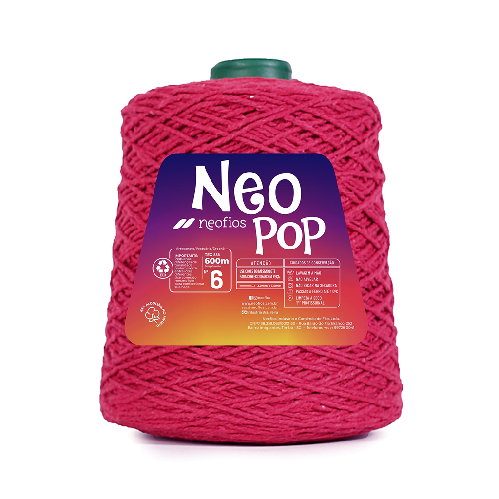 fio barbante neofios 6 600g 025 bordo