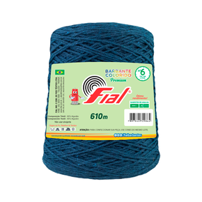 Barbante Cadori 6 - 600g - 749 - Azul Turquesa