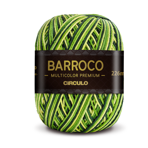 Fio Linha Barroco Multicolor Premium 6 200g Circulo - 9536 - Gramado