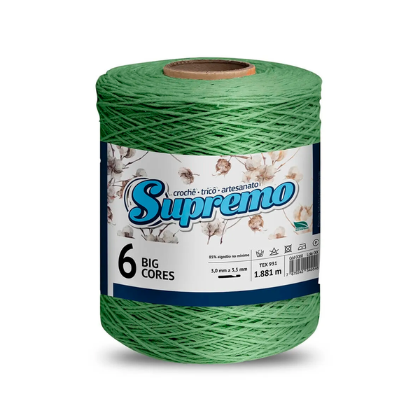 Barbante Prediletto Supremo 6 1.8kg - 42 - Verde Bandeira