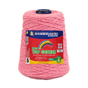 Barbante Bandeirantes Top Color 600g - 411 - Rosa