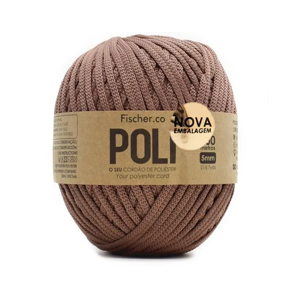 Fio Poli 5mm Fischer - 789 - Mocha Mousse