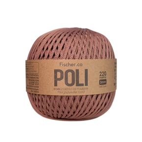 Fio Poli 3mm Fischer - 8028 - Mocha Mousse