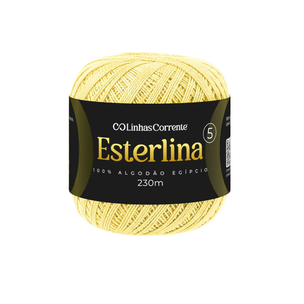 Fio Linha Esterlina 5 Corrente - 70g - 061 - Amarelo Claro