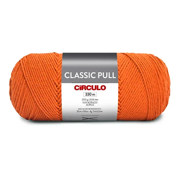 Fio Linha Lã Classic Pull Círculo 200g - 4283 - Apricot