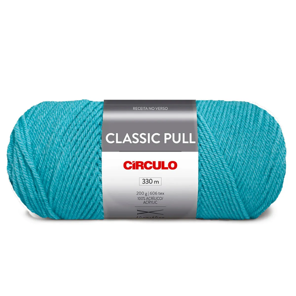 Fio Linha Lã Classic Pull Círculo 200g - 5575- Tiffany