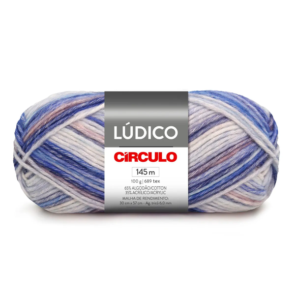 Fio Linha Lã Lúdico Círculo 100g - 9787 - Tranquilidade