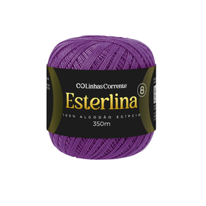 Fio Linha Esterlina 8 Coats Corrente 70g - Crocheteiras