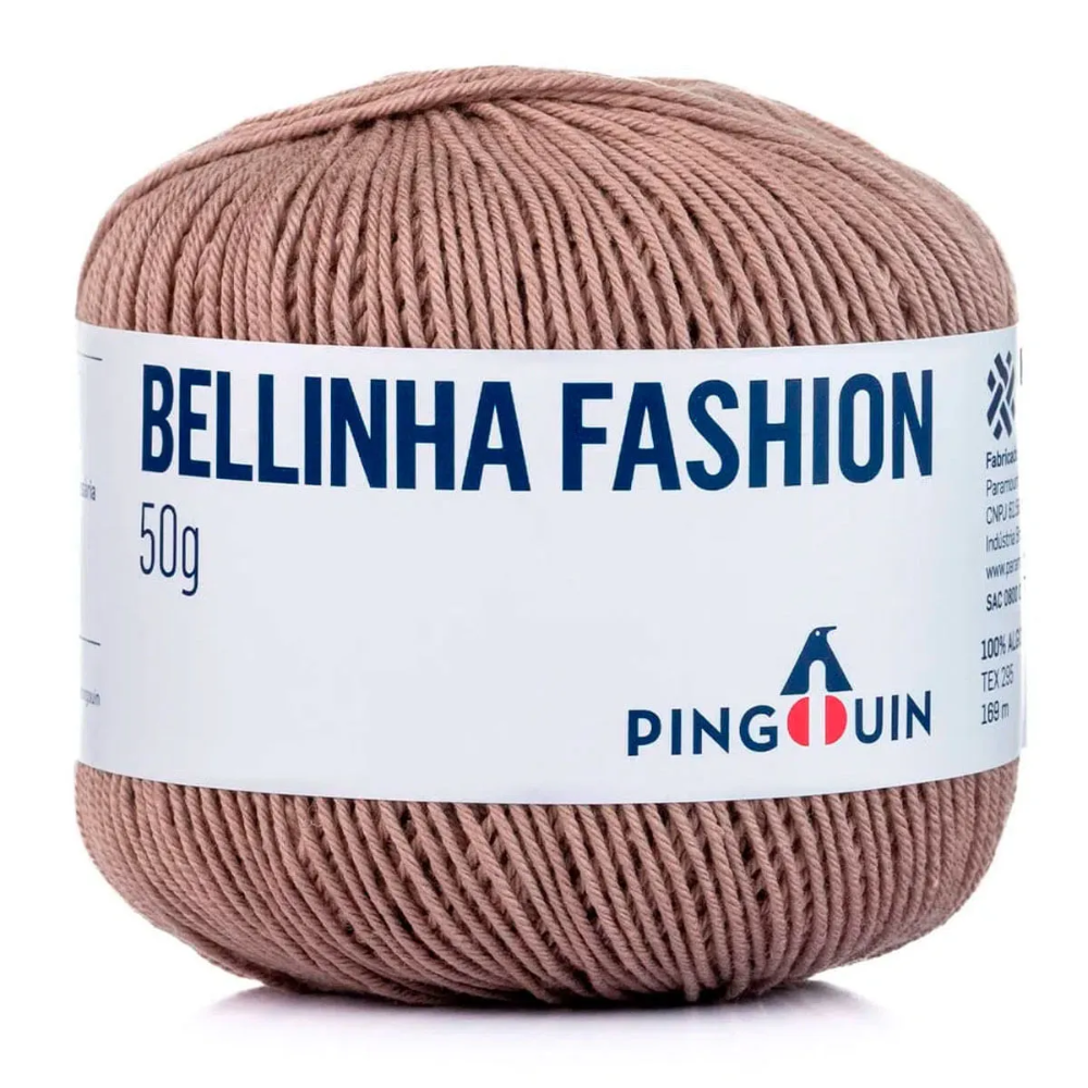 fio linha bellinha fashion pingouin 50g 169m 0704 duna