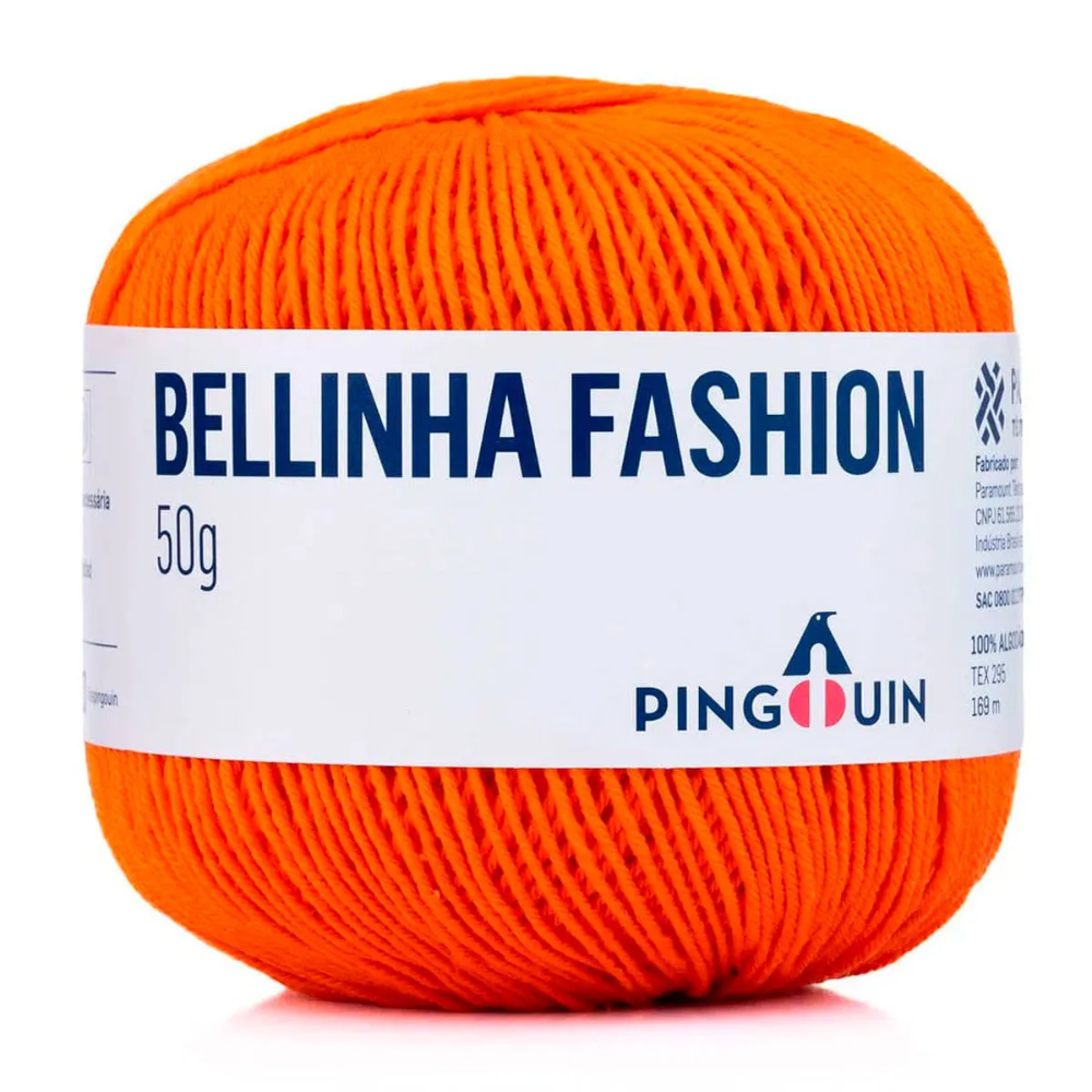 fio linha bellinha fashion pingouin 50g 169m 2234 jerimum