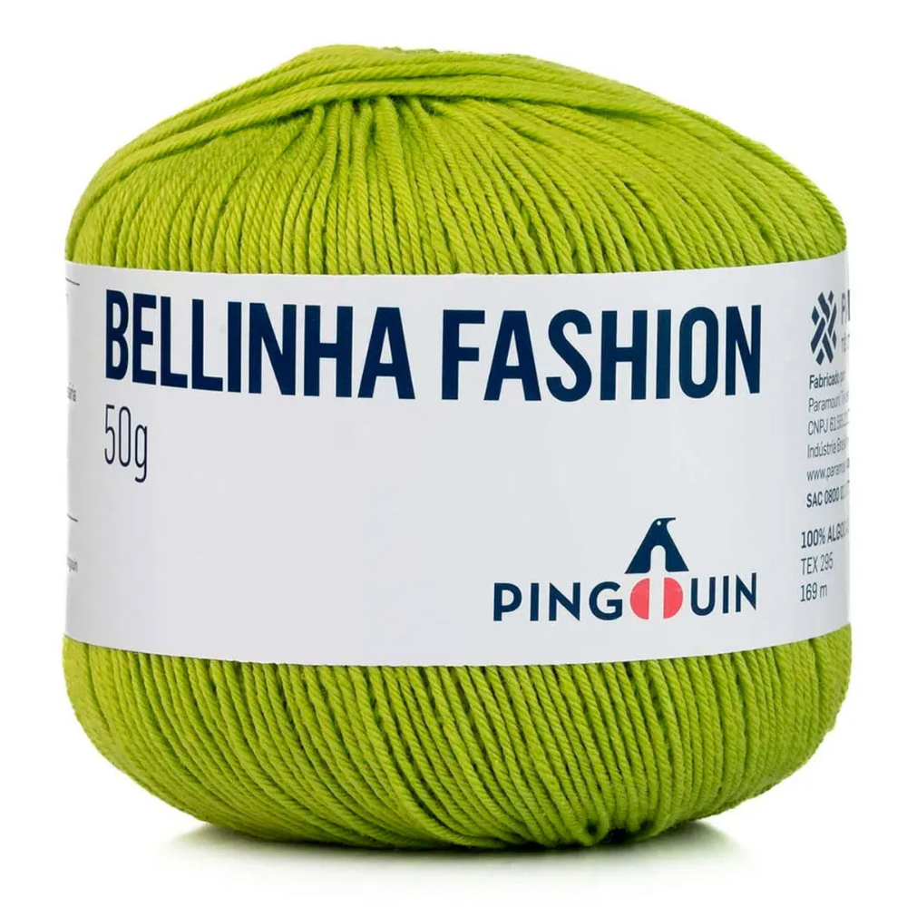 fio linha bellinha fashion pingouin 50g 169m 2680 harmonia