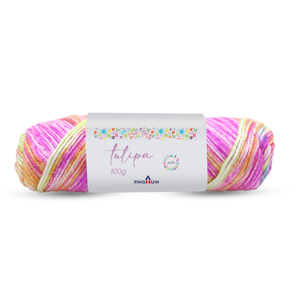 Fio Linha Lã Tulipa Pingouin 100g - 9433 - Bailarina