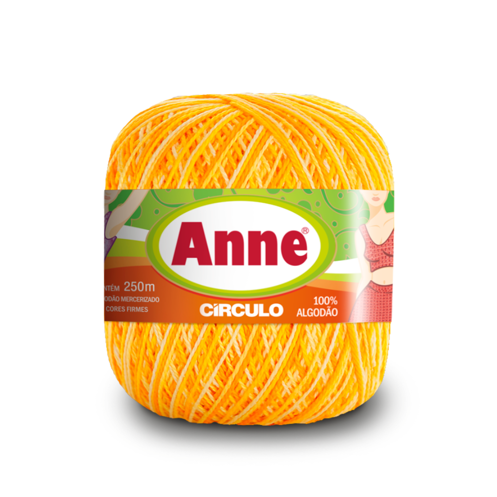 fio linha anne 250 circulo 9368 raio de sol