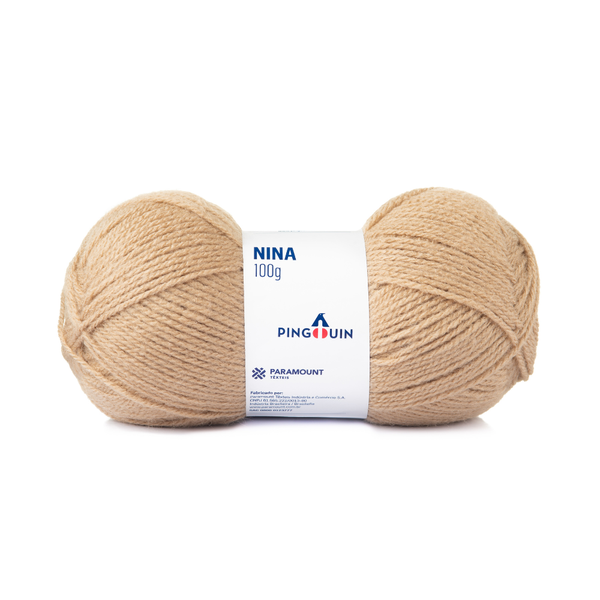 Fio Linha Lã Nina Pinguoin 100g - 0701- Ninive