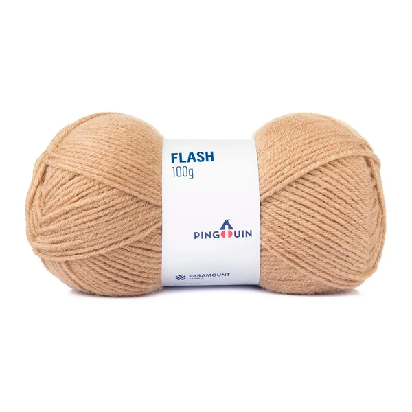 Fio Linha Lã Flash Pingouin 100g - 701 - Ninive