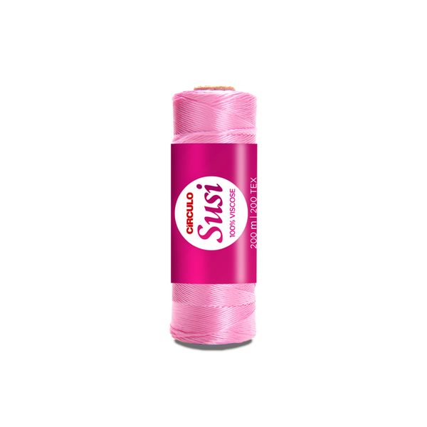 Fio Linha Susi Círculo - 3131 - Chiclete