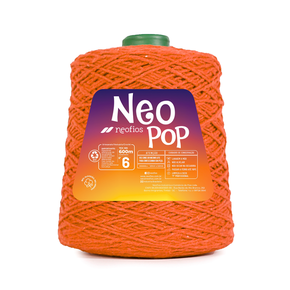 Barbante Neo Pop 6 600g - Laranja