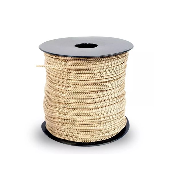 Fio Náutico 4mm NYBC - Rolo com 100 Metros - 297 - Bege