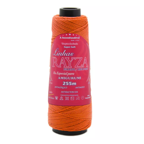Fio Linha Rayza Amigurumi Antialérgico 255m - 048 - Abobora
