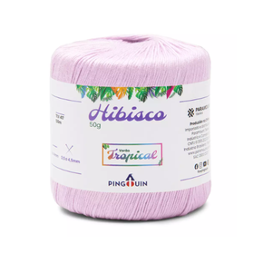 Fio Linha Hibisco Pingouin 50g - Coleção Tropical - Crocheteiras