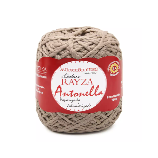 Fio Linha Rayza Antonella 250g - 501 - Café Com Leite