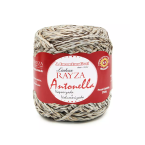 Fio Linha Rayza Antonella 250g - 513 - Noz Moscada Mescla