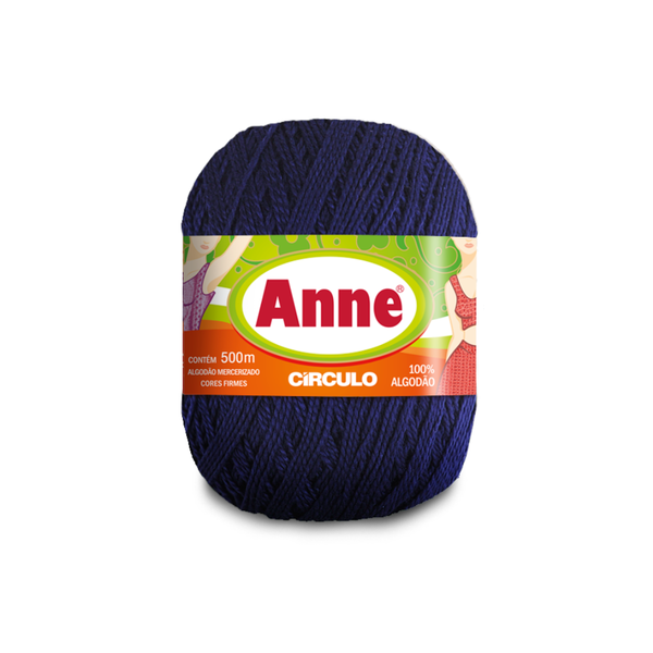 Fio Linha Anne 500 - 147g - 2856 - Anil Profundo