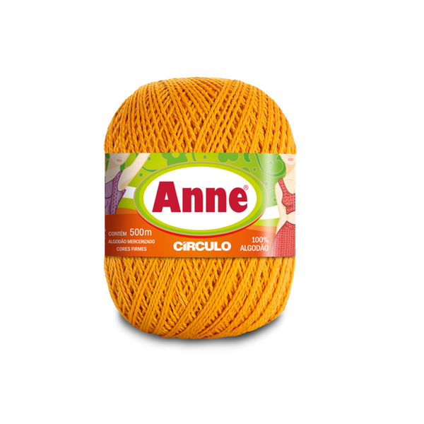 Fio Linha Anne 500 - 147g - 7030 - Mostarda